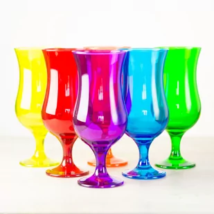 Kolorowe szklanki do koktajli, drinków Hurricane 420 ml 6 szt - Szklanki - miniaturka - grafika 1