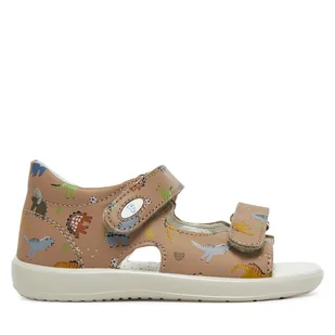 Sandały Naturino Falcotto By Naturino New River 1500728.74.0D12 Brązowy - Buty dla chłopców - miniaturka - grafika 1