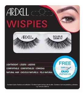 Ardell sztucznych rzęs Black + klej Wispies 600 - Sztuczne rzęsy i akcesoria - miniaturka - grafika 1