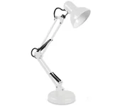 Lampy stojące - Lampa stołowa AURIQ 1xE27/60W/230V biała - miniaturka - grafika 1