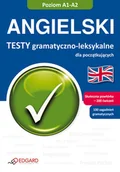 Książki do nauki języka angielskiego - Angielski Testy gramatyczno leksykalne - miniaturka - grafika 1