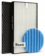 Filtry do oczyszczaczy powietrza - Zestaw filtrów HEPA węglowy nawilżający do SHARP KC-G40, KC-G50, EUW, EUH - miniaturka - grafika 1