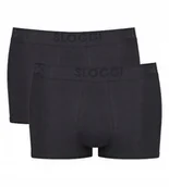 Majtki męskie - Bawełniane majtki męskie DWUPAK bokserek w prążek Sloggi HIPSTERY XXL - miniaturka - grafika 1
