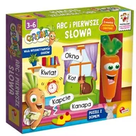 Książki edukacyjne - Carotina - ABC i pierwsze słowa Lisciani - miniaturka - grafika 1