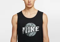 Koszulki męskie - Nike Dri-Fit Tank Black - miniaturka - grafika 1