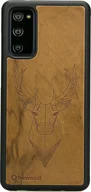 Etui i futerały do telefonów - BeWood Drewniane Etui Samsung Galaxy S20 FE JELEŃ IMBUIA - miniaturka - grafika 1