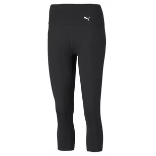 Legginsy damskie Puma TRAIN FAVORITE FOREVER HIGH WAIST 3/4 czarne 52026601 - Legginsy - miniaturka - grafika 1
