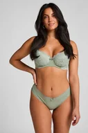 Majtki damskie - Hunkemöller GEORGIA BRAZILIAN SH R Zielony - miniaturka - grafika 1