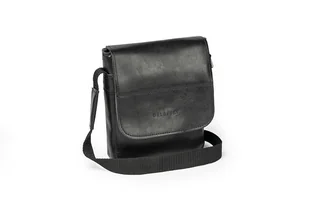 Sportowa saszetka ORLOVSKY S04 czarna - Torby męskie - miniaturka - grafika 1