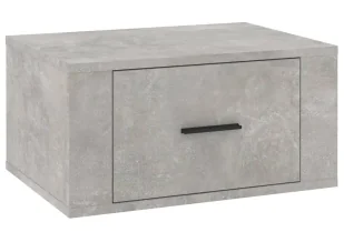 Szara nowoczesna szafka nocna G5-P71 - Szafki nocne - miniaturka - grafika 1