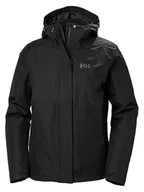 Kurtki i kamizelki sportowe damskie - Helly Hansen Kurtka funkcyjna 3w1 "Squamish 2.0" w kolorze czarnym - miniaturka - grafika 1