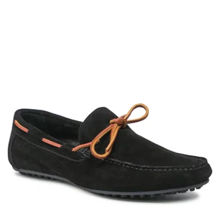 Filipe Mokasyny 9599 Preto/Camel - Mokasyny damskie - miniaturka - grafika 1