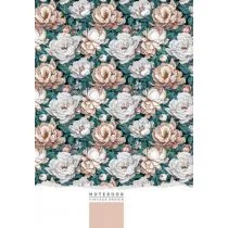 Notatnik 145x197/64K linia kwiaty FRESH - Szkolne artykuły papiernicze - miniaturka - grafika 1