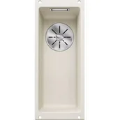 Zlewozmywaki - Zlewozmywak Silgranit BLANCO Subline 160-U Silgranit Delikatny biały 526802 - miniaturka - grafika 1