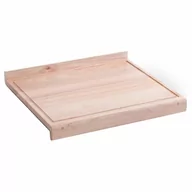 Deski do krojenia - Zeller Zeller Deska z rowkiem z drewna bukowego - miniaturka - grafika 1
