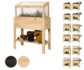 Szklarnie ogrodowe - Szklarnia na nóżkach z półką dolną OBL - Naturalna / Wamar-Sosenka - miniaturka - grafika 1