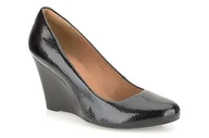 Półbuty damskie - Elsa Purity [black] - rozmiar 37.5 - miniaturka - grafika 1