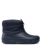 Botki damskie - Crocs Botki Classic Neo Puff Shorty Boot W 207311 Granatowy - miniaturka - grafika 1