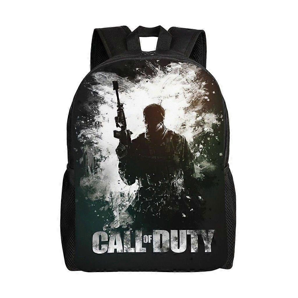 Wszechstronny plecak Call Of Duty Zmywalny plecak szkolny w stylu casual Modna torba na komputer z tkaniny Oxford Unisex-hjka2499