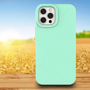 Eco Case etui do iPhone 12 mini silikonowy pokrowiec obudowa do telefonu miętowy - Etui i futerały do telefonów - miniaturka - grafika 3