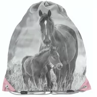 Plecaki worki - Paso Worek na buty Konie - miniaturka - grafika 1