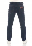 Spodnie męskie - WRANGLER TEXAS SLIM BLUE CHIP W12SLQ46A 38/30 - miniaturka - grafika 1