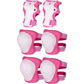 Ochraniacze - Ochraniacze SUN BABY Heart Bike J13.016.1.1 dla Dzieci ( M) Różowy - miniaturka - grafika 1