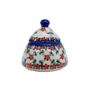 Ceramiczna cukiernica BEL Ceramika Bolesławiec - Cukiernice - miniaturka - grafika 1