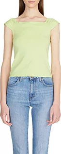 Koszulki i topy damskie - Sisley Womens Tank-TOP 3OQSLH00D T-shirt, żółty 3K0, M, żółty 3k0, M - grafika 1