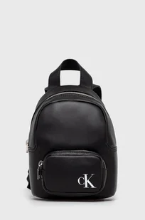 Calvin Klein Jeans plecak damski kolor czarny mały gładki - Plecaki - miniaturka - grafika 1
