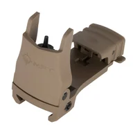 Amunicja i osprzęt ASG - MFT - Celownik muszka Back Up Polymer Flip Up Front Sight - Scorched Dark Earth - BUPSWF-SDE - miniaturka - grafika 1