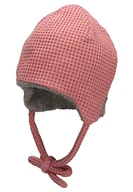 Czapki damskie - Sterntaler Dziewczęca czapka beanie o wyglądzie waflowym, różowa, 41 - miniaturka - grafika 1