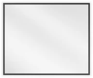 Lustra - Mexen Loft lustro łazienkowe prostokątne 60 x 50 cm, rama czarna - 9852-060-050-000-70 - miniaturka - grafika 1