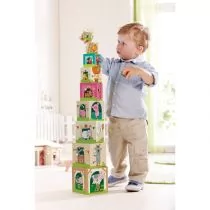 Haba Kostka układanka Na Farmie - Zabawki interaktywne dla dzieci - miniaturka - grafika 1