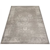 Dywany - Ciemnoszary dywan prostokątny do salonu Biały połysk B3-E42 - miniaturka - grafika 1