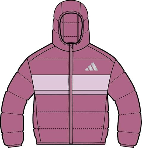 adidas Uniseks - dzieci SYNTHETIC DOWN JACKET, pink fusion/clear pink/true pink, 15-16 Years