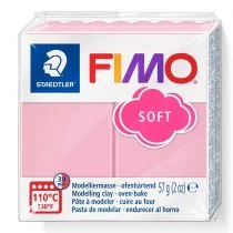 Staedtler Masa termoutwardzalna Fimo 57g różowa truskawka - Masy plastyczne - miniaturka - grafika 1