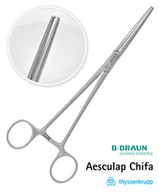 Akcesoria medyczne - Kleszczyki Kocher Ochsner Chifa B.Braun proste 200 mm - miniaturka - grafika 1