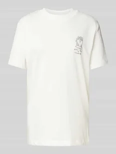 T-shirt z nadrukiem z napisem model ‘RELA COLWOMAN’ - Koszulki i topy damskie - miniaturka - grafika 1
