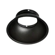 Lampy sufitowe - Azzardo Odbłyśnik wkład do oprawy Remo R czarny GM4103 R BK - miniaturka - grafika 1