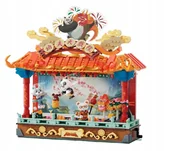 Klocki - KLOCKI KUNG FU PANDA PANTASY OŚWIETLONY TEATR 86514 PREZENT ZABAWA - miniaturka - grafika 1