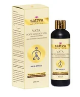 Olejki i świece do masażu - Sattva Olej do masażu relaksujący z ashwagandhą 200 ml - olej kosmetyczny - miniaturka - grafika 1