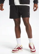 Spodenki męskie - REEBOK SPODENKI MĘSKIE CZARNE DRESOWE Z LOGO XL 0Z7A1_B* TŁA - miniaturka - grafika 1