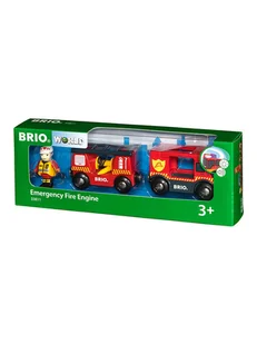 Brio Wóz strażacki - 3+ - Pociągi dla dzieci - miniaturka - grafika 1