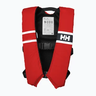 Kamizelka asekuracyjna Helly Hansen Comfort Compact 50N alert red - Żeglarstwo - miniaturka - grafika 1
