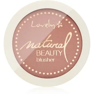 Róże do policzków - Lovely Lovely Natural Beauty Blusher róż do policzków 2 3.2g - miniaturka - grafika 1