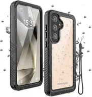 Etui i futerały do telefonów - Etui wodoszczelne Supero do Samsung Galaxy S25, przezroczyste z czarną ramką - miniaturka - grafika 1