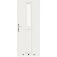 Drzwi wewnętrzne - Skrzydło KLARO tuleje sosna bielona 70 P 2Z WC - miniaturka - grafika 1