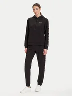 Dresy damskie - EA7 Emporio Armani Dres 7W000789 AF18880 MC004 Czarny Regular Fit - miniaturka - grafika 1