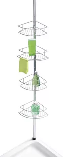 Wenko Półka ścienna teleskopowa Dolcedo 21803100 - Półki łazienkowe - miniaturka - grafika 1